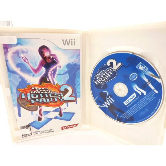 Dance Dance Revolution Hottest Party 2 Nintendo Wii w/ manual - Picture 3 of 3